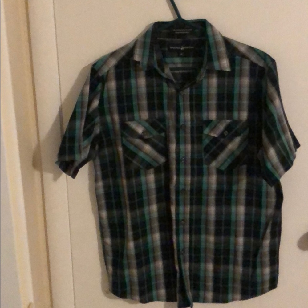 Button down tshirt